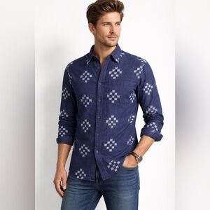Denim & Supply Ralph Lauren Long Sleeve  Shirt-Size XL